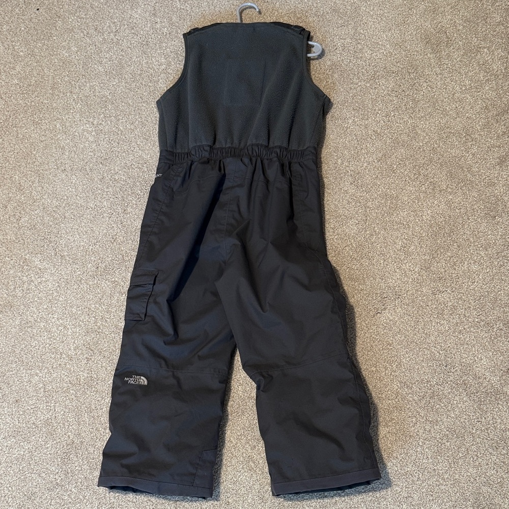 The North Face Charcoal Snow Bib Overalls - Picture 5 of 5